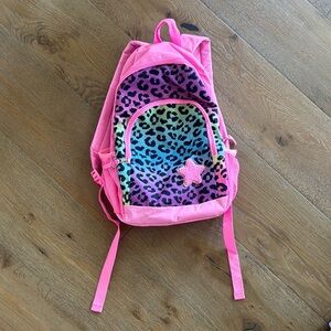 ⚡️Pink Leopard Kids Backpack